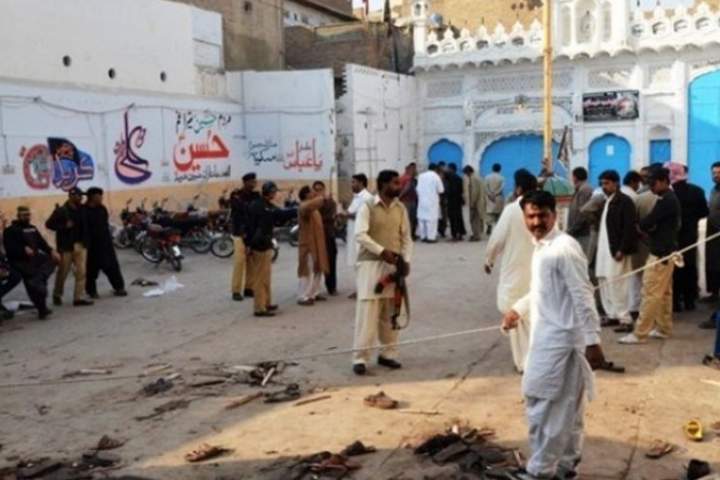 حمله سپاه صحابه به مراسم عزاداری حسینی در پاکستان